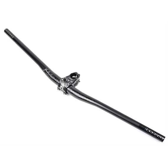 KRSec KC-990 MTB kormány 31.8mm x 760mm 6 fok alumínium fekete  #001123