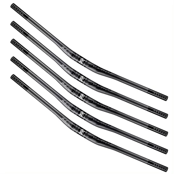 KRSec KC-990 MTB kormány 31.8mm x 760mm 6 fok alumínium fekete  #001123