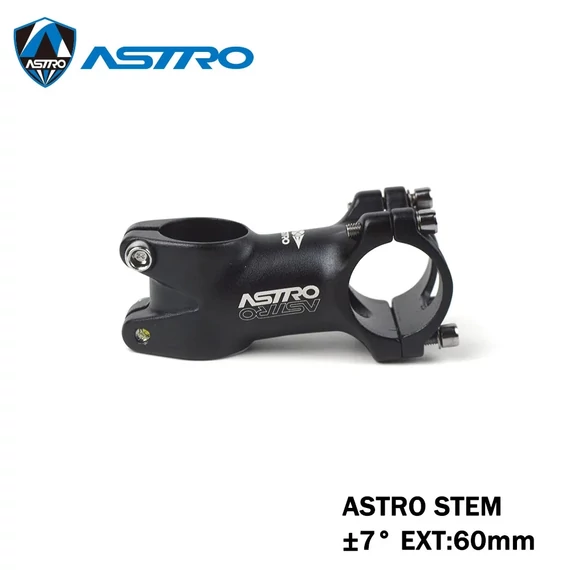Astro kormányszár stucni EXT35 MTB 7 fok 31.8mm x 60mm fekete bmstucni0001