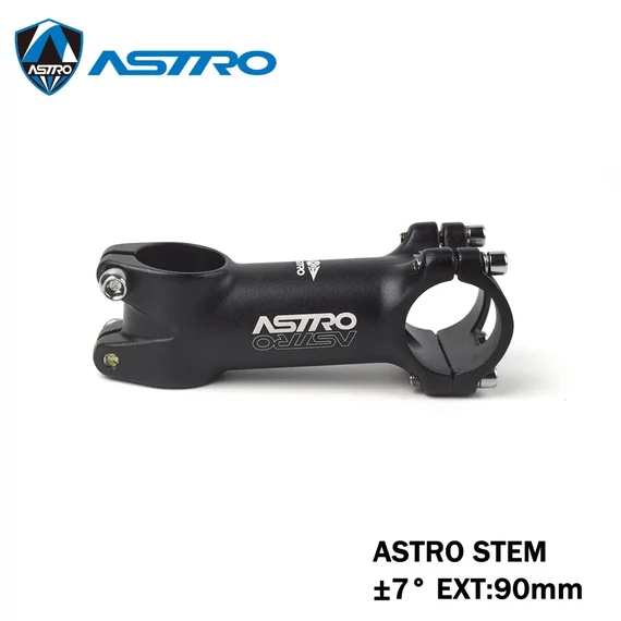 Astro kormányszár stucni EXT35 MTB 7 fok 31.8mm x 90mm fekete bmstucni0003