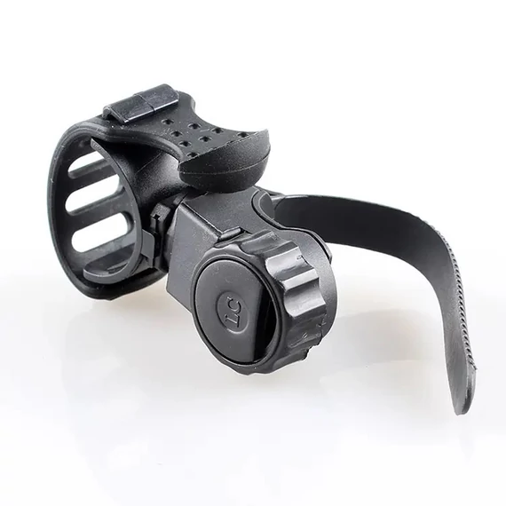 Night Armor LC-6 kerékpáros zseblámpatartó 360 fokos forgathatóság fekete bmlamptart0001