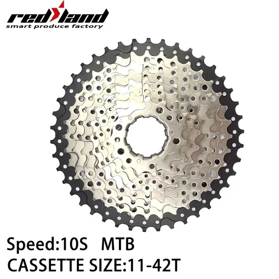 RedLand lánckeréksor kazettás 10 sebesség 11-42T ezüst FL1020A #000557