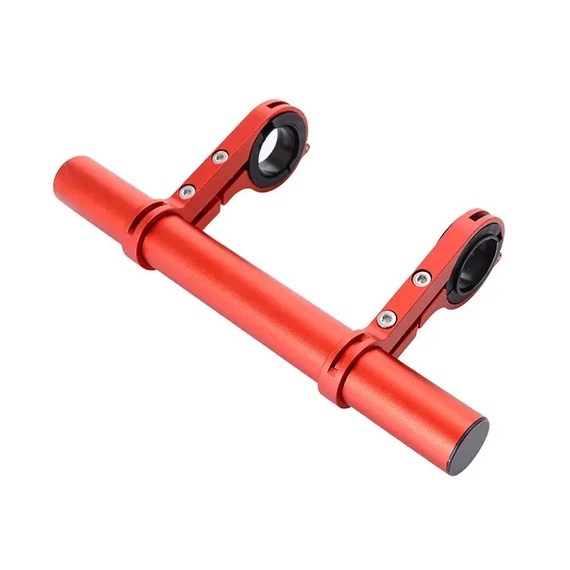 Bringamax tartókonzol kormányra dupla 20cm piros bmtkon0002