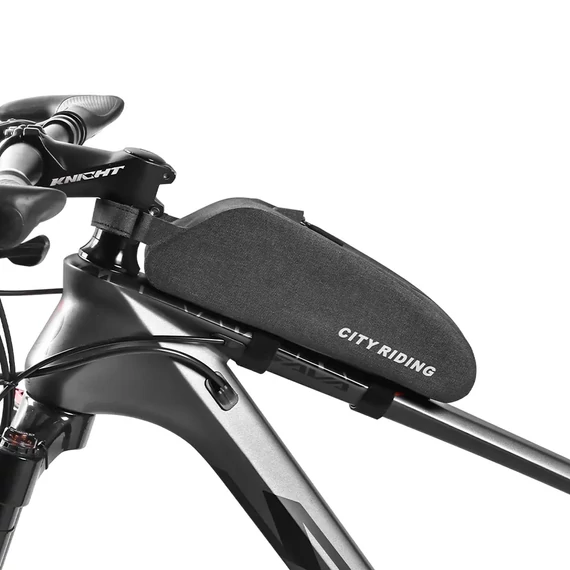 Bringamax City Frame Bag UP100 kerékpáros felsőváztáska szürke #000406