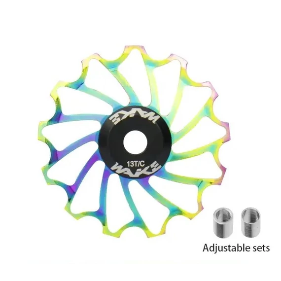 Wake hátsó váltógörgő DL-01 13T ALU kerámia csapágyas fekete #000574