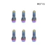 Kép 1/4 - Tanke kormányszár stücni csavar készlet TK-02 M5x15mm 6 db rainbow #000820 