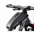 Kép 2/8 - Bringamax City Frame Bag UP100 kerékpáros felsőváztáska szürke #000406